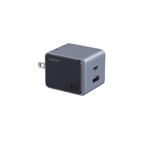 Ugreen Nexode S 2 Port (1 x USB A, 1 x USB C) 35W GaN Tech Fast Charger Gray (X507/45222) Ugreen Nexode S 2 Port (1 x USB A, 1 x USB C) 35W GaN Tech Fast Charger Gray (X507/45222)